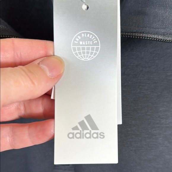 Adidas Sweatshirt Black Quarter-Zip Pullover in Size 2X  NWT‎ - Picture 3 of 11